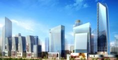 Urban planning – commercial buildings 229 3D Model