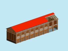 Urban architecture – school office villas 45 3D Model