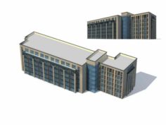City – multi-storey commercial office building 100 3D Model