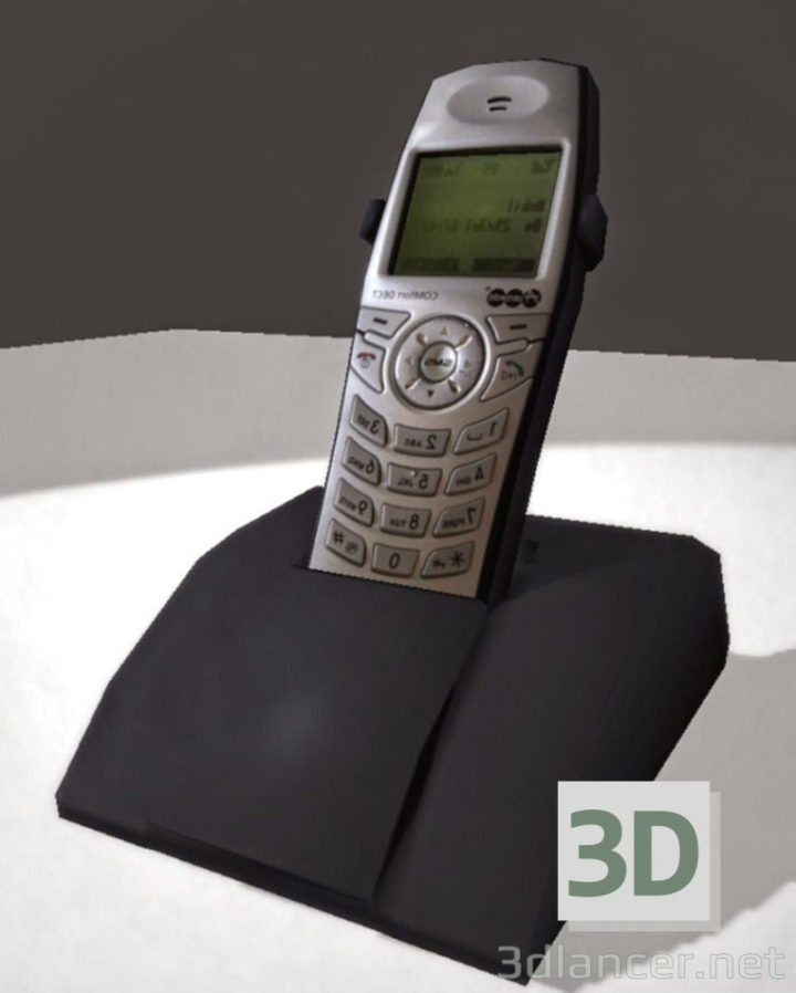 3D-Model 
Cordless telephone
