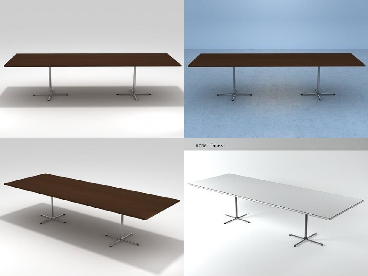 EJ 205 Flamingo Table 3D Model