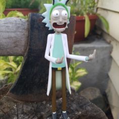 Rick Sanchez figure from Rick and Morty, “Peace among worlds” 3D Print Model