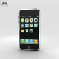 Apple iPhone 1st gen Black 3D Model