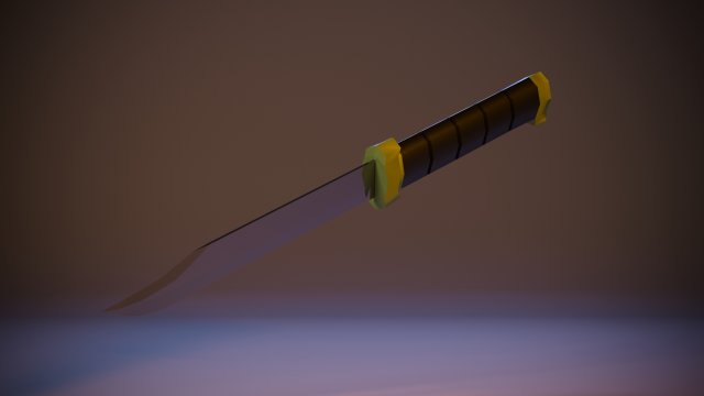 Knife Fudge Free 3D Model