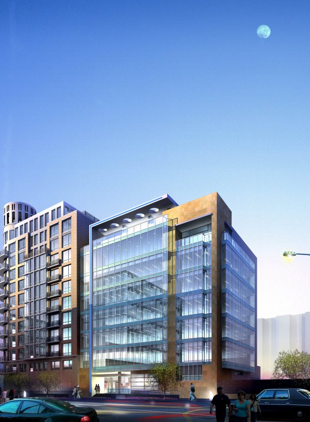 City building – multi-storey commercial office 245 3D Model