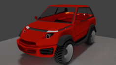 Deluxe concept Suv 4×4 4WD city and land 3D Model
