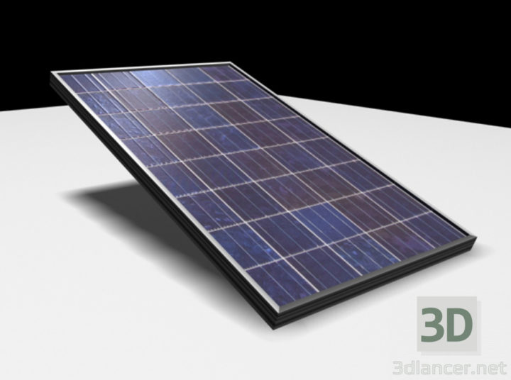 3D-Model 
solar battery