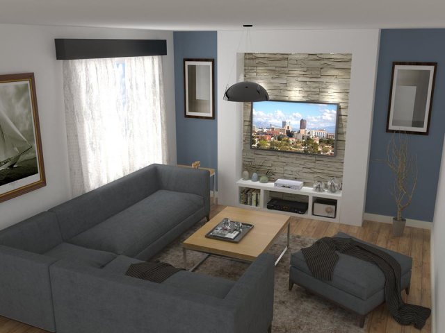 Livingroom 3D Model