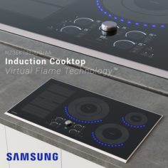 Samsung Induction Cooktop 3D Model