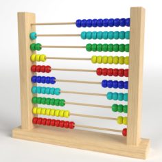 Abacus Toy 3D Model