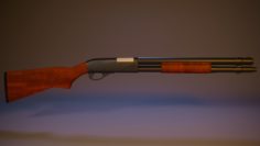 Remington 870 Free 3D Model
