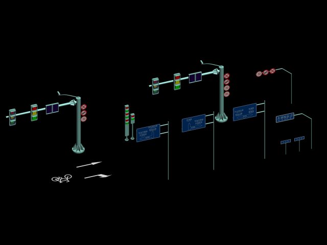 City road sketch 7 3D Model