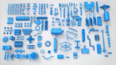 Kit bash204 pieces – part-5 3D Model
