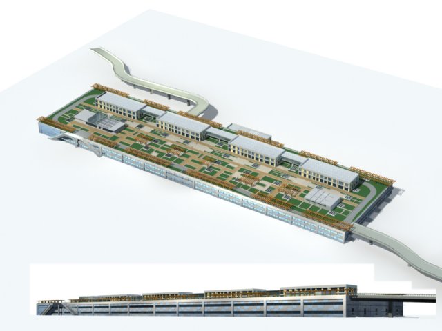 City – high-rise office 236 3D Model