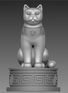 Cat 3D print model 3D Model