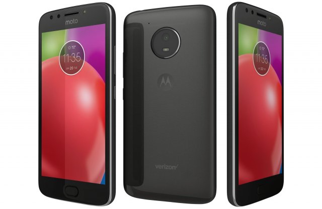 Motorola Moto E4 Licorice Black 3D Model