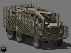 Buffalo A2 mine protected vehicle 3D Model