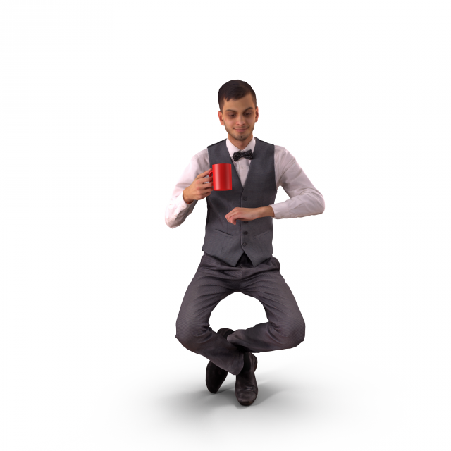 Business Man 3D Model