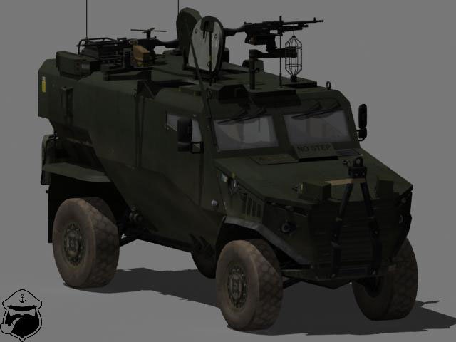 Ocelot Foxhound LPPV 3D Model