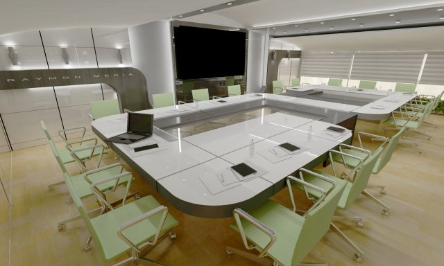 Office space 3D Model