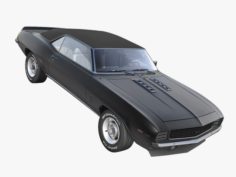 Chevrolet Camaro SS 1969 3D Model