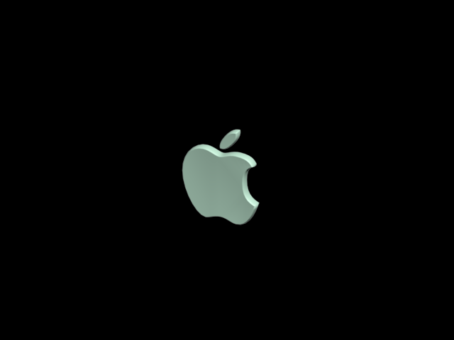 Logo Apple Free 3D Model