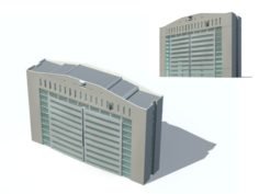 City – high-rise office 184 3D Model