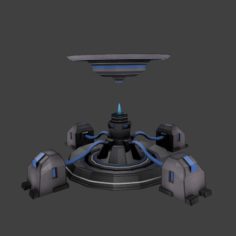Sci-fi Energy Generator 3D Model