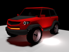 Concept Suv 4×4 4wd city and land 3D Model