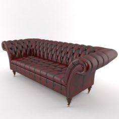 Chesterfield sofa1 3D Model