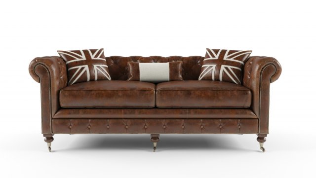 Sofa Dialma Brown 3D Model