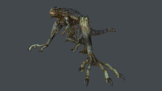 Kaiju Tenaga 3D Model