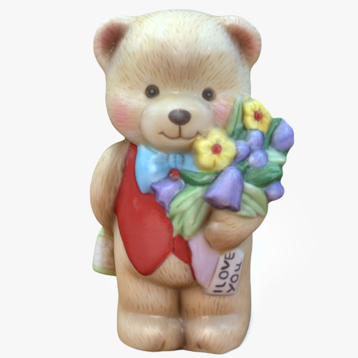 Teddy Bear Ornament 3D Model