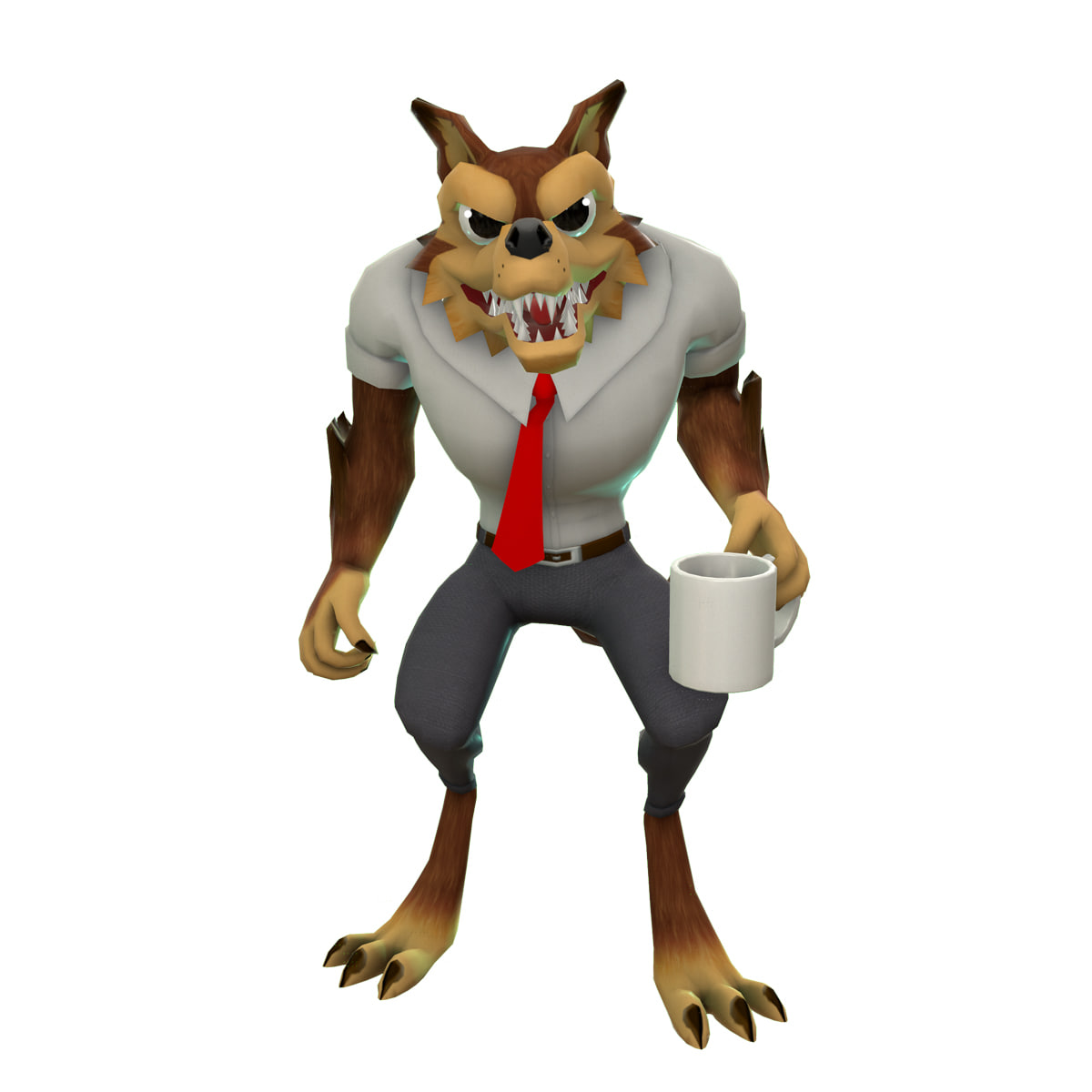 Walter Wolf 3D Model