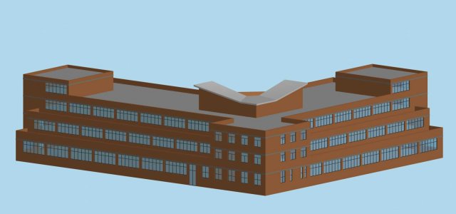 Urban planning – commercial buildings 18 3D Model