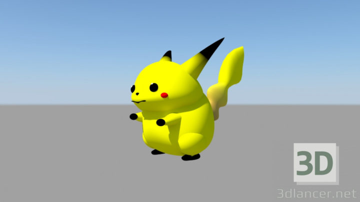 3D-Model 
Pikachu