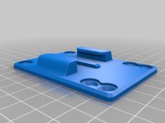 GoPro Mount for Longboard 3D Print Model