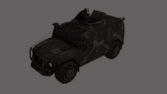 Game-ready vehicles collection 3D Model