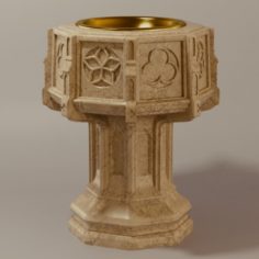 Baptismal Font						 Free 3D Model