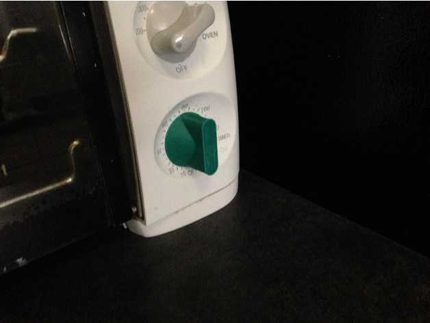 Replacement Oven Dial Knob 3D Print Model