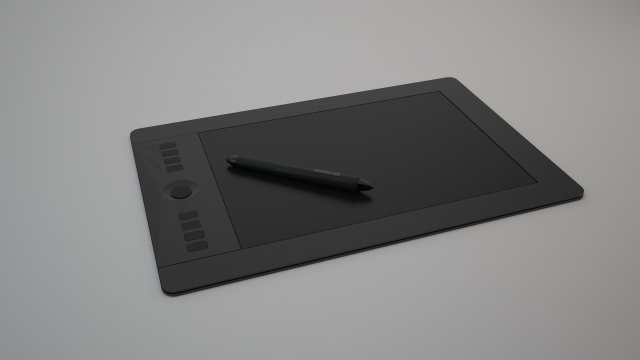 Wacom Intuos Pro Tablet S 3D Model