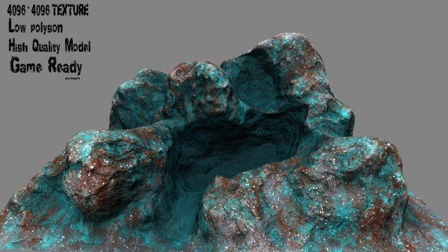 Rock 3D Model