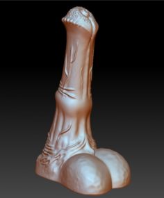 Penis Mustang 3D Model