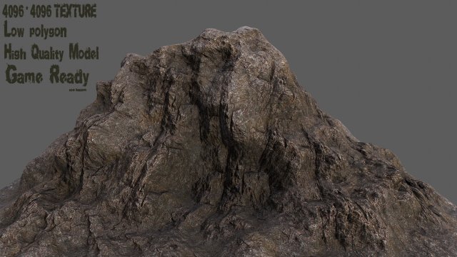 Volcano 1 3D Model