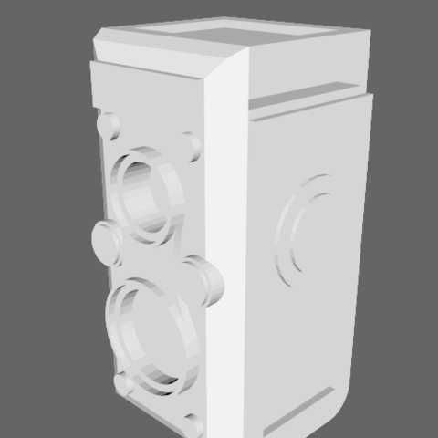 Rolleiflex 3D Print Model