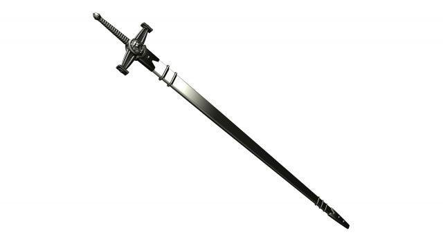 Knight Sword 3D Model