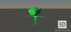 3D-Model 
Alien