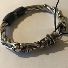 skull bracelet 3D Print Model