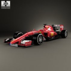 Ferrari SF15-T 2015 3D Model