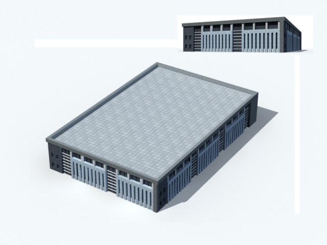 City – high-rise office 239 3D Model